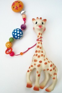 Teething Toy Tether - Love Me Don't Lose Me, Baby