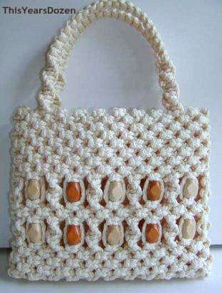 One of Donna's Macrame Purses